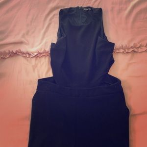 Express jumpsuit with cutouts. Worn once.